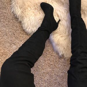 Fashion Nova Shoes - Thigh high suede boots Fashion Nova Shoes - Thigh high suede boots